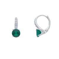 Earrings Gogo Woman Cestini in Silver Cristallo 288558